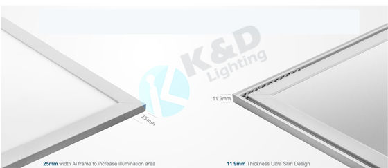 Chiny Bez migotania Płaski panel LED 4800-5760lm z chipami LED SMD2835 dostawca